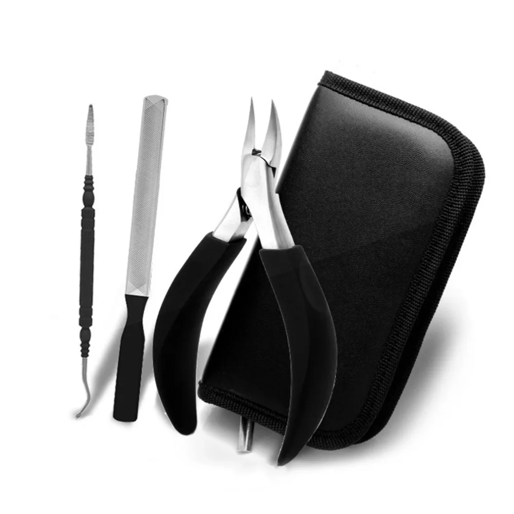 

3Pcs/Set Portable Dead Skin Cut Toe Nail Clipper Manicure Pedicure Tool Nipper Cutter Scissors Beauty Clamp Nail Pliers