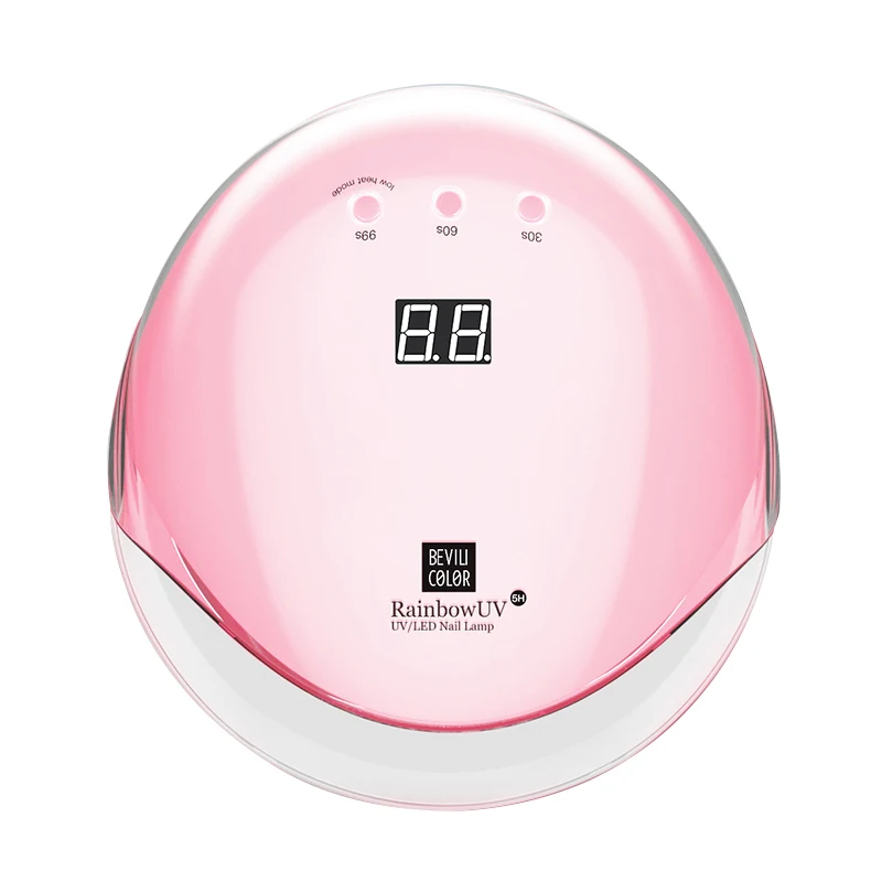

RainbowUV 5H 80W High Power Smart Gel Lamp For Nails UV LED Lamp Nail Gel Polish Curing Intelligent Infrared Sensor polish dryer