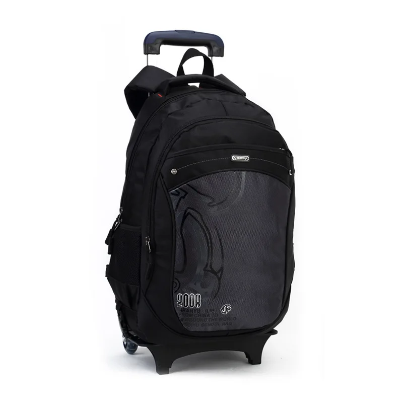 Hot Cartoon Waterproof Boys Trolley School Bag Classic Travel Luggage Suitcase On Wheels Kids Rolling Backpack girl Book Bags