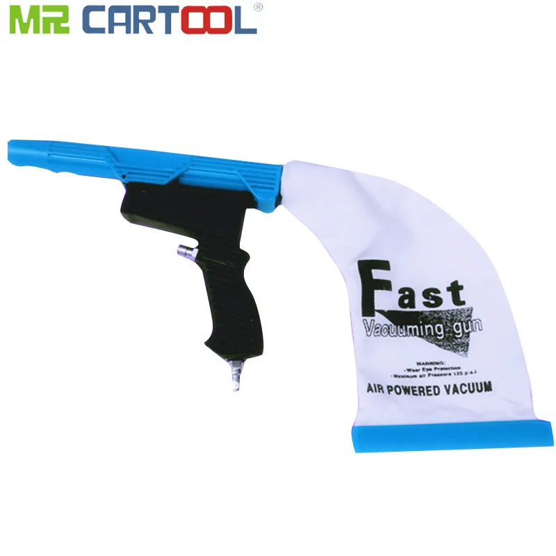 1pcs 2in1 Fast Vacuuming Gun Pneumatic Vacuum Cleaner Gun Blowing Guns