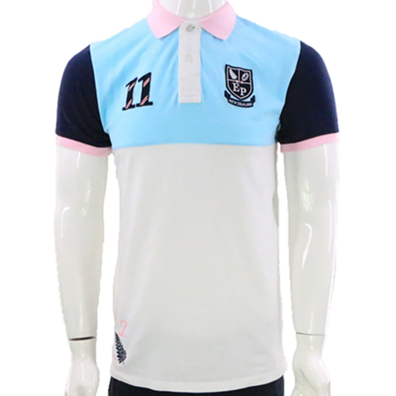 Buy 2017 New Summer Brand Eden Park Clothing Men's Polos Shirt Embroidery Short