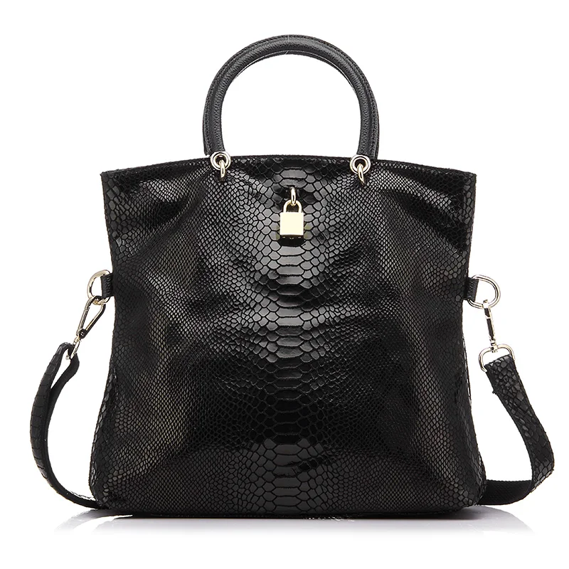 

REALER brand genuine leather tote bag fashion women handbag female large shoulder crossbody bags high quality solid handbag