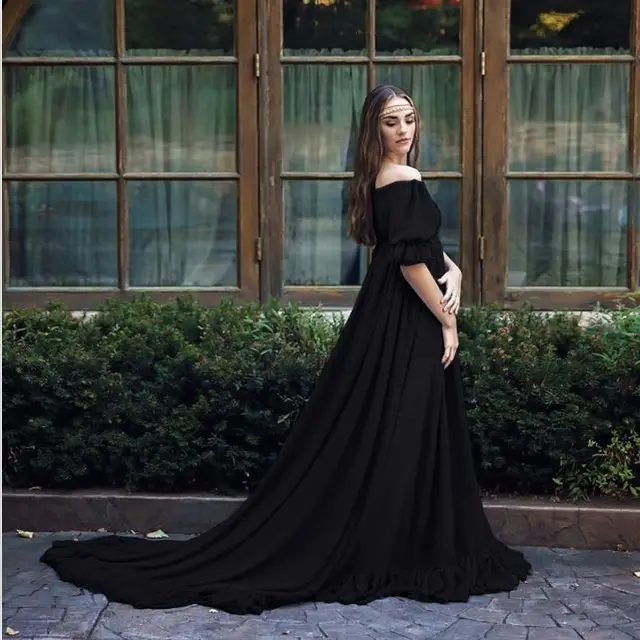 4 Colos Women Fashion Medieval Long 
