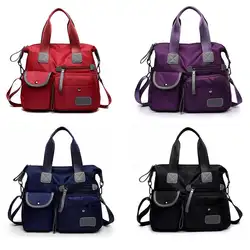 Женская портативная Дорожная сумка Новая Европейская и американская мода дамская сумка Мумия нейлоновая сумка на плечо для путешествий на