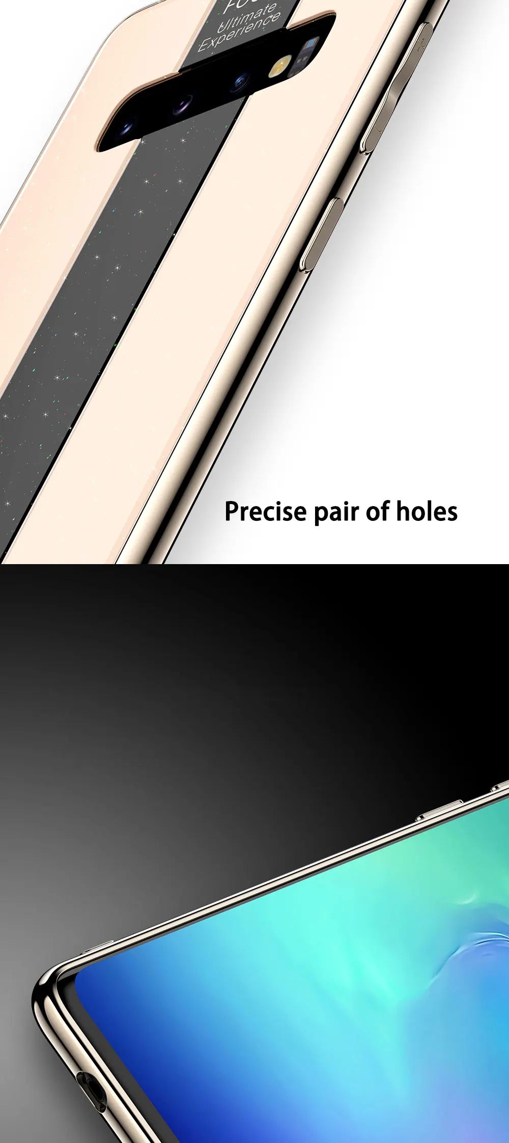 Чехол для телефона Samsung S10 Plus, чехол для Galaxy Note 10 Plus, зеркальное покрытие, твердая задняя крышка для Samsung Galaxy S10 plus, чехлы S10e