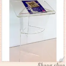 Логотип настроить элегантный акриловый Подиум акриловый рум плексиглас лектерн Подиум церковный Pulpit