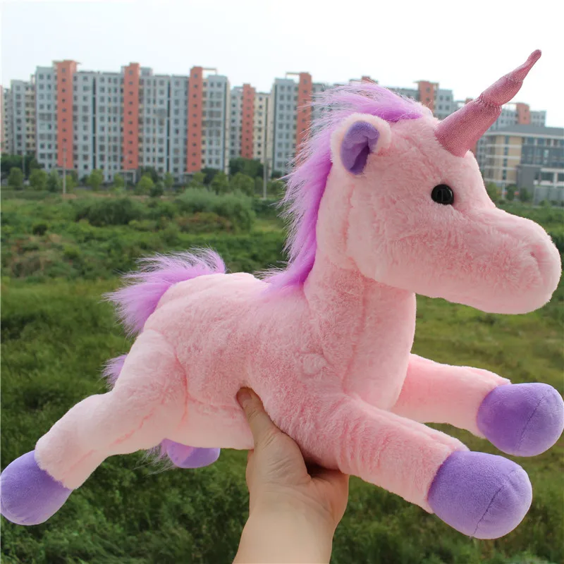 Lovely Pink Unicorn Plush Toys Baby Dolls Unicorn Stuffed Animal Soft