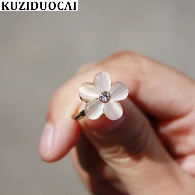Kuziduocai New Fashion Jewelry Accessories Opal Rhinestone Clear Bright Five Pet Kuziduocai New Fashion Jewelry Accessories Opal Rhinestone Clear Bright Five Pet