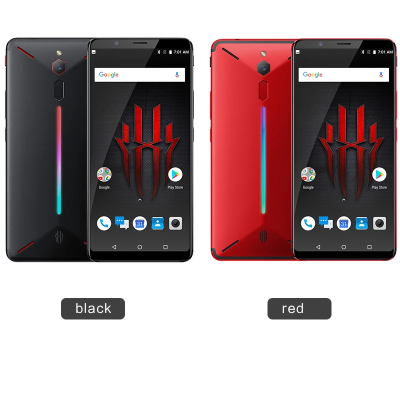 Nubia Red Magic Snapdragon 835 Восьмиядерный Android 8 1 мобильный телефон ГБ ОЗУ 128 Гб ПЗУ 2160x1080P 24
