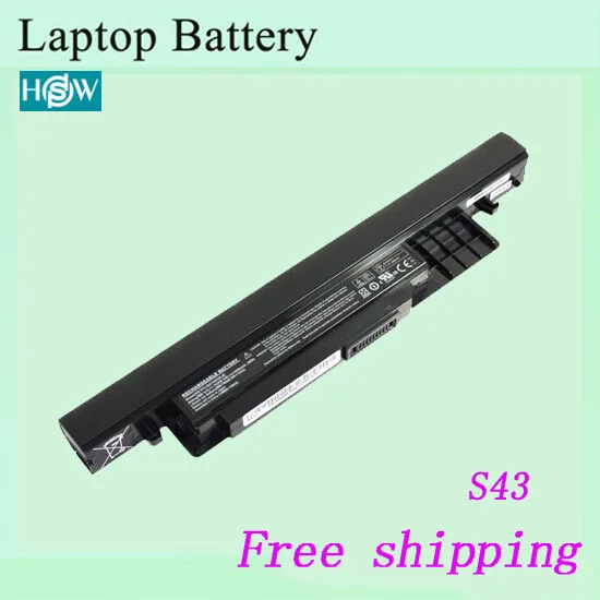 Высокое качество S43 батарея ноутбука для Benq K42F K45H K48F1 K48F2 V42F T45 серии батареи |