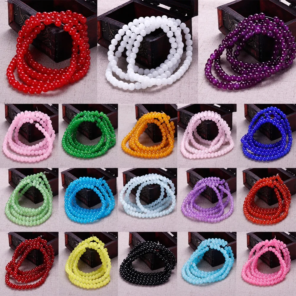 

Natural Assorted Mixed Gem Round Loose Strand Stone Beads for DIY Necklace Bracelet Jewelry Valentines Gift