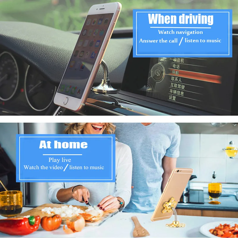 Автомобильный держатель для телефона, Волшебная присоска, держатель для телефона, подставка для телефона, присоска для автомобиля, Мобильная Навигация, поддержка смартфона, voiture