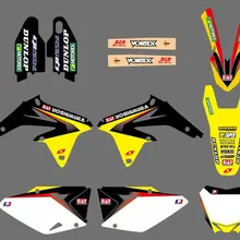 0403 новая команда наклейки графика для Suzuki RMZ450 RM-Z450 2008 2009 2010 2011 2012 РМЗ RM-Z 450