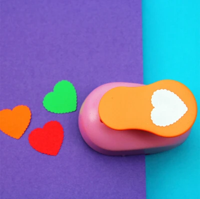 

2-2.5CM wave heart shape EVA foam punch paper punches for greeting card handmade ,Scrapbook puncher free shipping