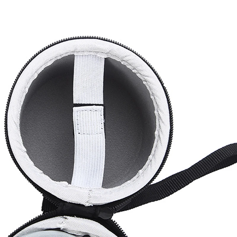 prativerdi Mini Black Earphone Case Earphone Box Headphone Travel organizer Earbuds Coin Collect Storage Bag for iphone cable 6