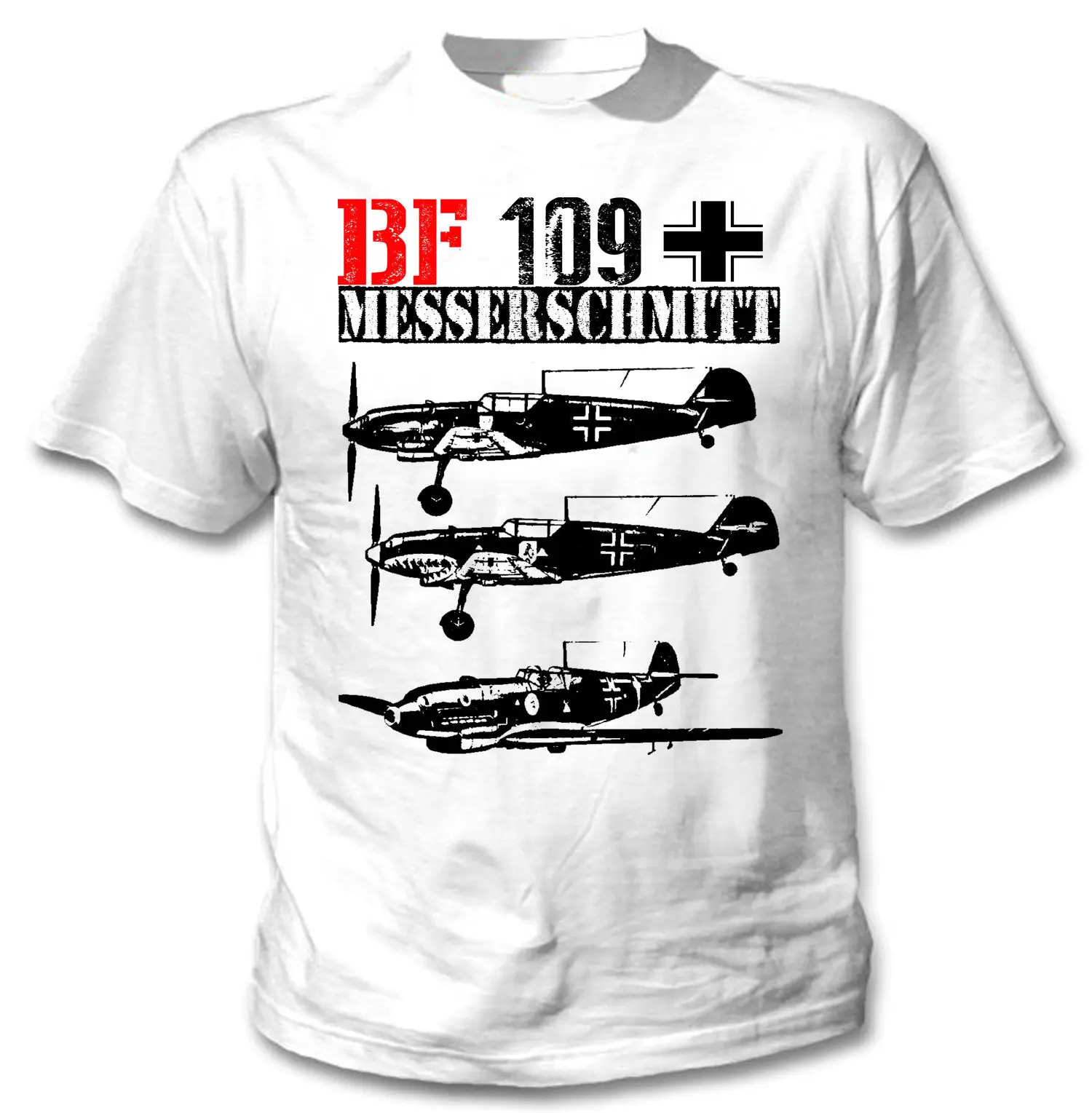 

2019 New Arrival Men'S Fashion MESSERSCHMITT BF 109 GERMANY WWII - NEW AMAZING GRAPHIC TSHIRT- S-M-L-XL-XXL Print T Shirts Men