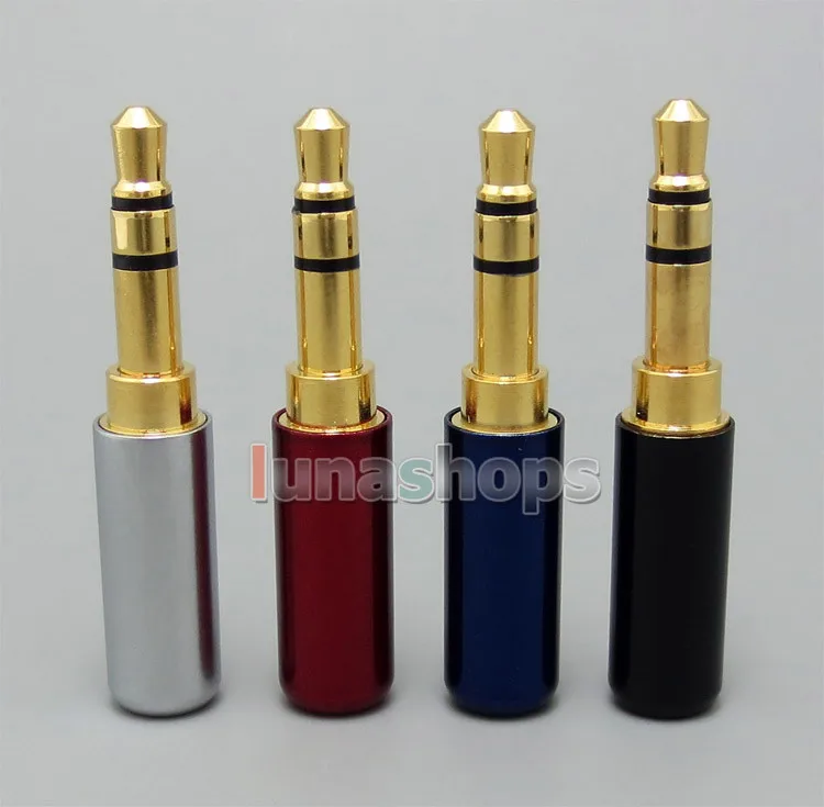 Slim Size Dia 6 5mm Shell 3 5mm Audio DIY Repair Adapter For Earphone Headphone Cable LN004972