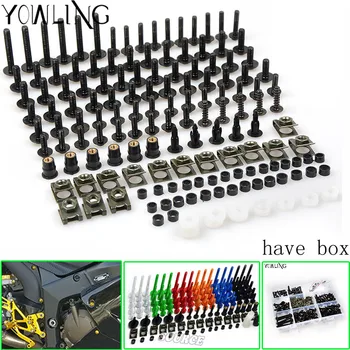 

Motorcycle Fairing Body Work Bolts Spire Speed Fastener Clips Screw Spring Bolots Nuts for BMW R T F700GS F800R R1200RT S1000RR
