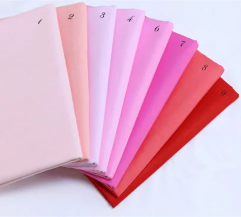

160CM*50CM pink red solid color cotton fabric patchwork tissue baby kids bedding quilting textile fabric sewing tecidos