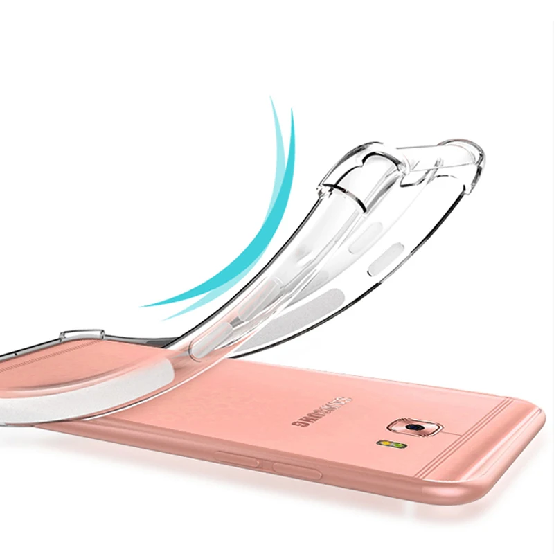 Роскошный ударопрочный чехол YUETUO из ТПУ для телефона etui coque cover case for samsung galaxy j1 2016 6