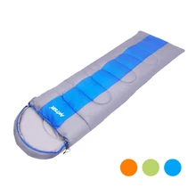 3 цвета спальный мешок 3 сезон теплая прохладная погода легкий водонепроницаемый для взрослых детей на открытом воздухе кемпинг снаряжение путешествия