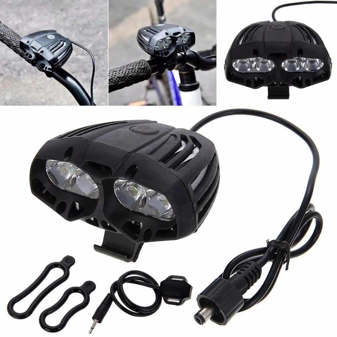 Clearance Black Waterproof LED Bicycle Bike Front Light XML T6 4 Modes Outdoor Sports Cycling Head Light Lamp 1 Clearance Black Waterproof LED Bicycle Bike Front Light XML T6 4 Modes Outdoor Sports Cycling Head Light Lamp 1