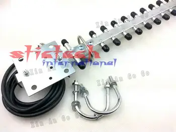 

by dhl or ems 50 pieces 2.4GHz 25dbi Yagi WLAN WiFi Wireless Antenna parts For PCI Card USB Modem Router Cable 150cm