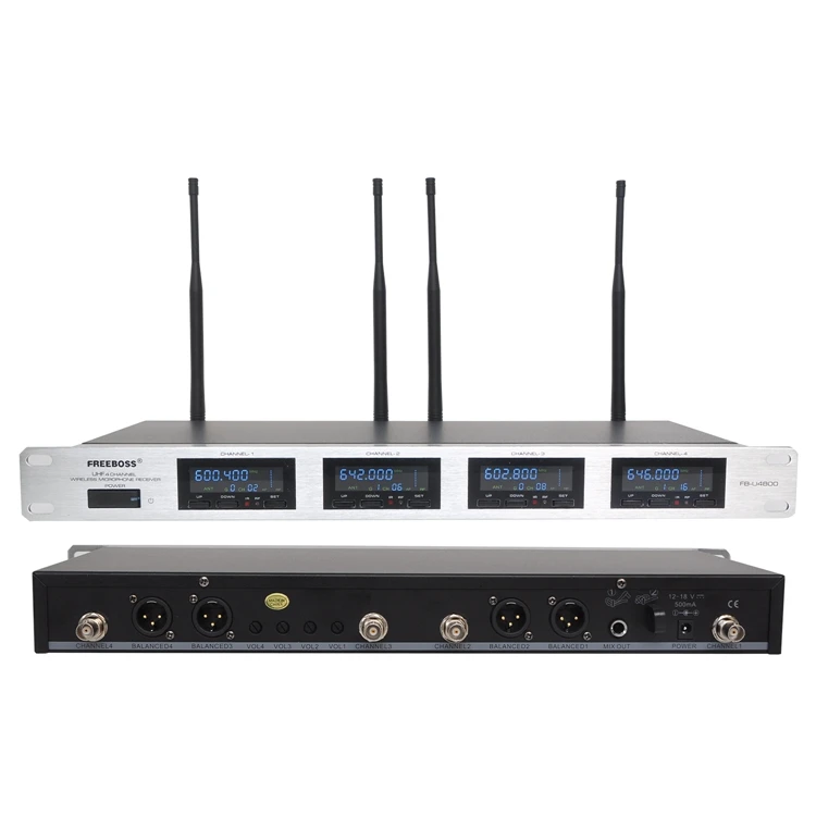 FB-U4800  03 Wireless Microphones