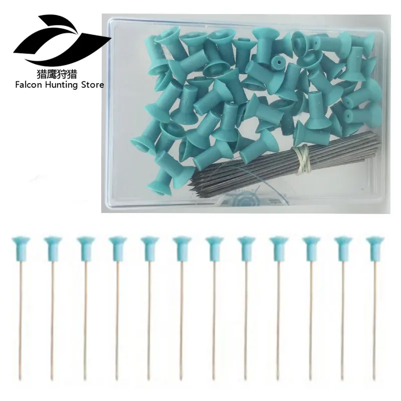 

blowguns 50/100pcs 2.56'' METAL NEEDLE DARTS FUEL 50PCS FUEL DART FOR BLOWGUN .40 CALIBER