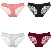 Размера плюс кружевные бесшовные трусики, размера плюс женские сексуальные трусики, сексуальные трусики, стиль: трусики, хорошее качество S, M, L, XL смешанные размеры