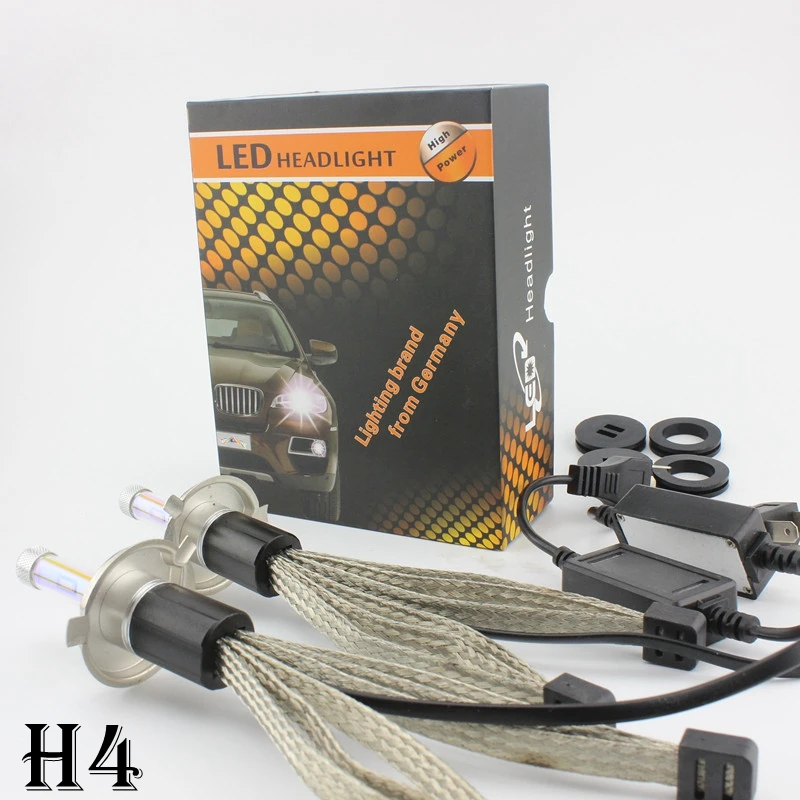 

R4 H4 LED Motorcycle Headlight Hi Lo 3000K 4300K 6000K 8000K 30w 3600lm Fog lamps H1 H3 H7 H8 H9 H11 HB3 HB4 9005