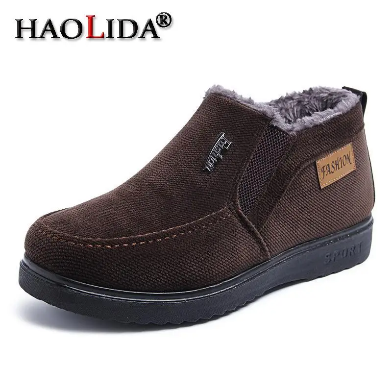 

Winter Men Boots New 2018 Keep Warm High Gang Thickening Men's Cotton Boots High Quality Soft And Comfortable Cotton Boots