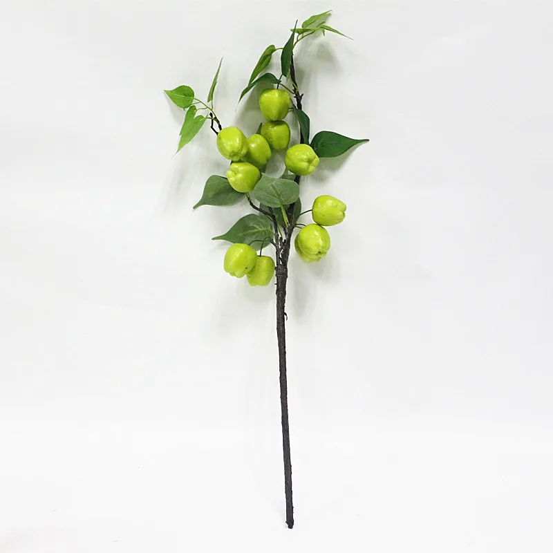 Flone Artificial Apple Tree Simulation Foam Apple Tree Branch Fake Plant Flower Home Party Table Decor Plant (4)
