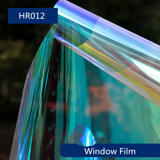 Dichroic Colour Changing Rainbow Window Film - Shop Now