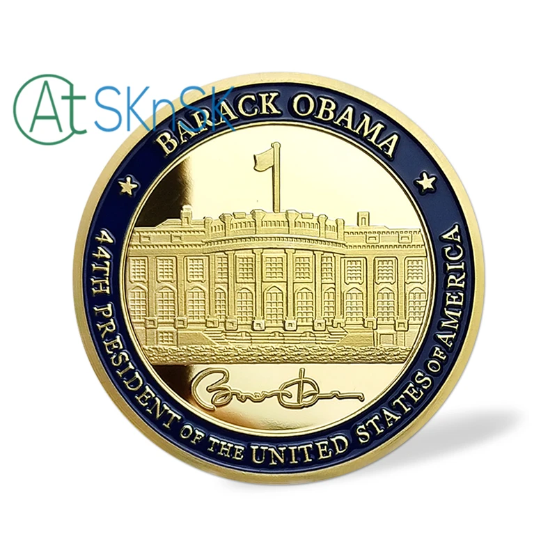 Commemorative 44th President United States America Barack Obama 3 Sew On Patch