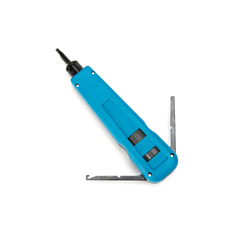 

Punch Down Impact Tool 110/66 Blades Network Wire Cable Cat6/Cat5 Telephone Impact Terminal Insertion Tools Wire Punch Down Inst