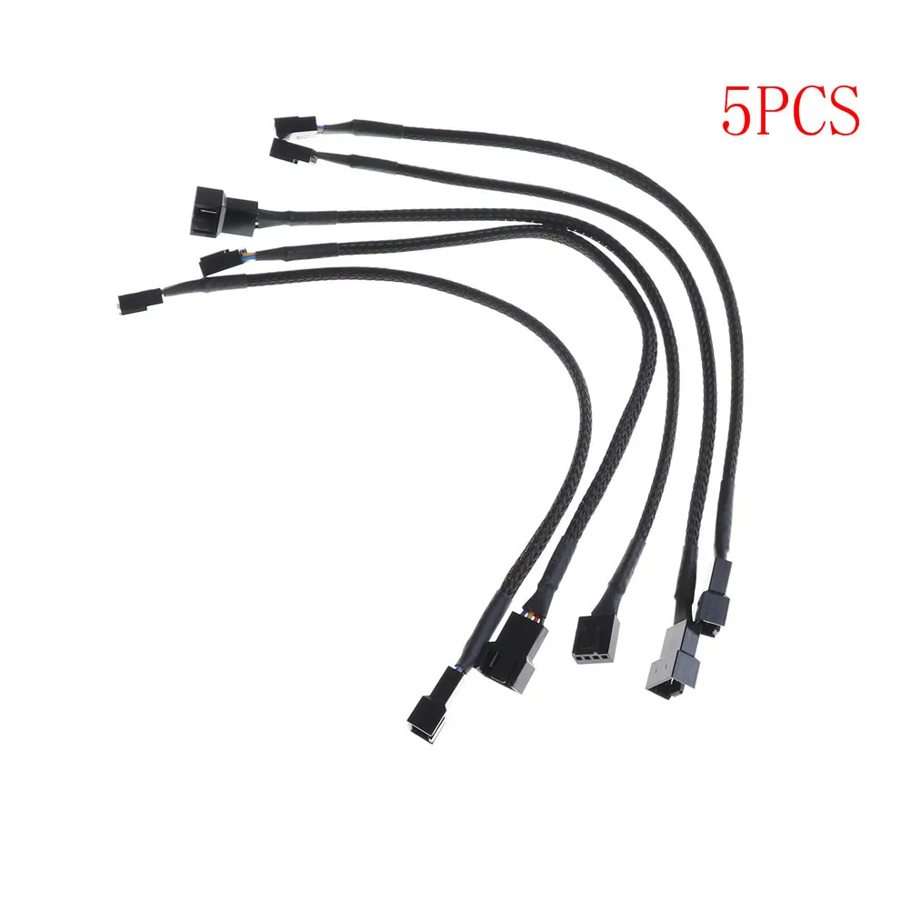 Cables de extensión de ventilador de 4 pines para CPU, Cable adaptador