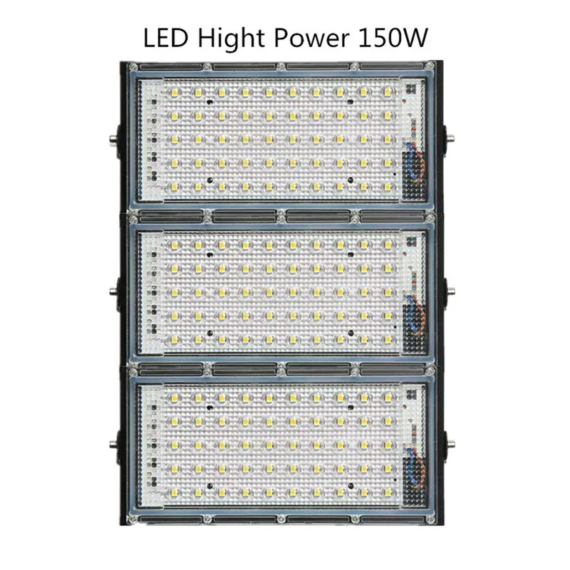 150W 220V Cold 6500k Светодиодный светильник COB с йодом tungste, высокая мощность 50 Вт 100 Вт 150 Вт 200 Вт, прожектор переменного тока 220 В, светодиодный прожектор, наружное освещение, реклама - Испускаемый цвет: 150W 220V Cold 6500k