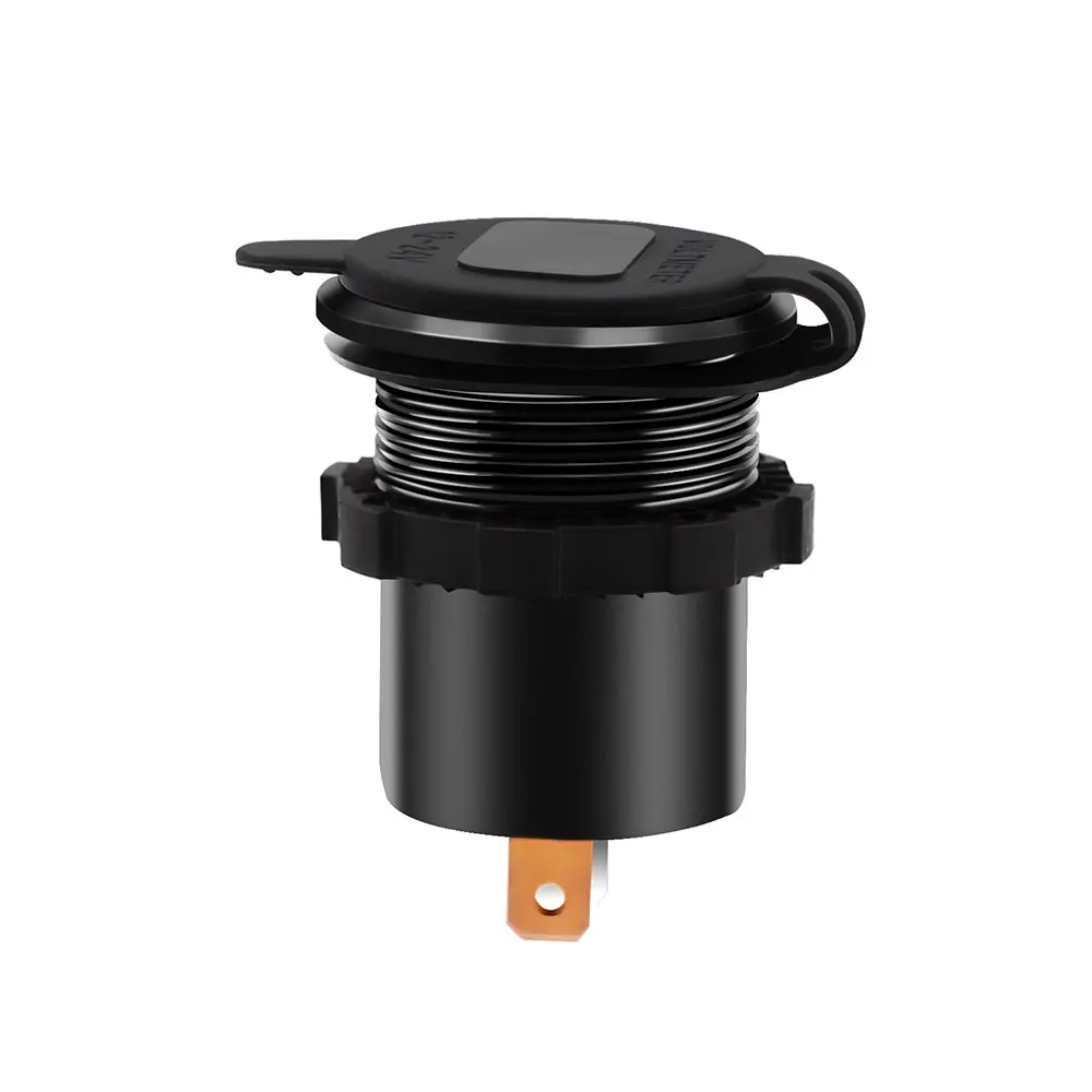 Зарядное устройство Buendeer с двумя USB портами QC3.0 и 2.4A адаптер для прикуривателя в