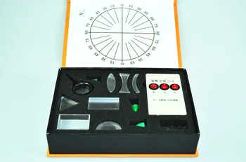 

Quality Physical Optics Experiment Set Triangular Prism Laser Lights Convex Concave Lens Set Child Gift Toy Science Equipment