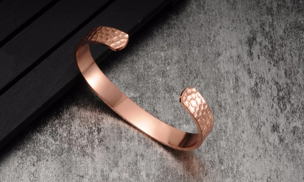 Meatlhy Magnetic Copper Bracelets & Bangles Adjustable Cuff Bracelets Charms Health Energy Bracelet for Men Women Arthritis_voghion.com