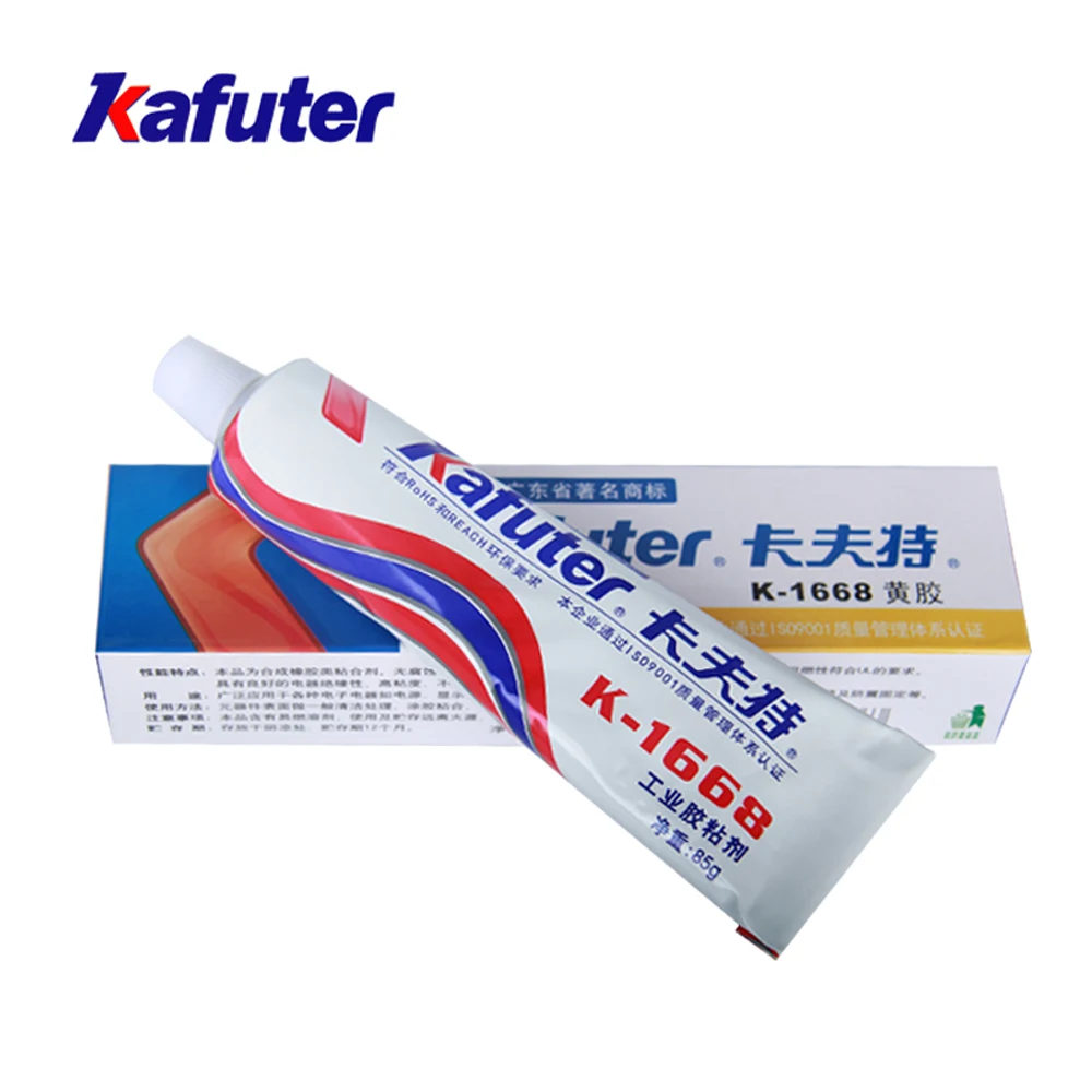 Настоящий Kafuter K-1668 промышленный клей 85 г электронные компоненты расположены