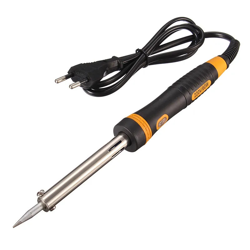 

High Quality European Plug Electric Soldering Iron Heating Tool Lightweight Soldering Hot Iron Welding Repair Tool