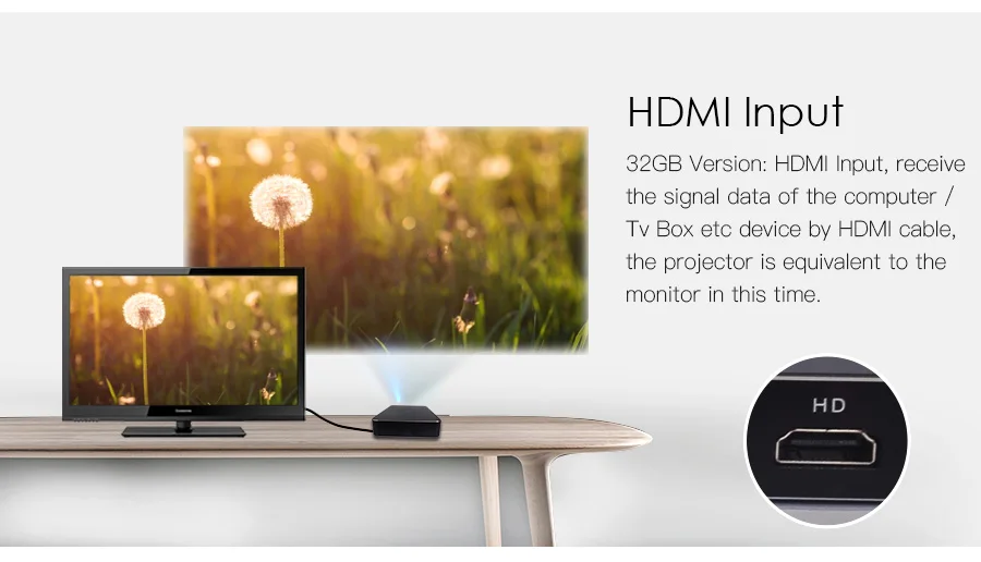 AODIAN AODIN 1+32G Portable Projector Smart Multi-touch HD 1080P DLP Projector HDMI IN mini Pocket Projector LED Android Home Theater M8S Pico projector-21