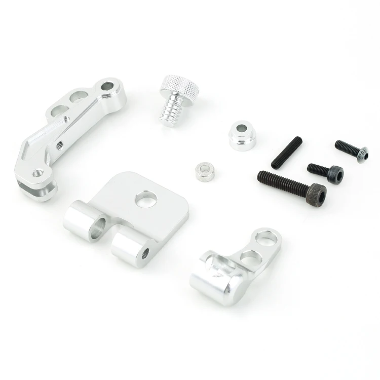 Hot 3sets Quadcopter FPV Part CNC Aluminum Alloy FPV Lengthways Monitor Mounting Bracket for DJI Transmitter