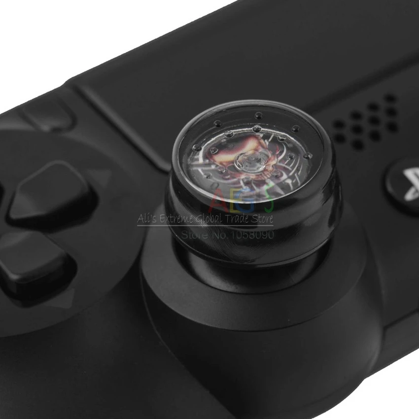 Желе PROCAP для Dualshock 4 PS4 контроллер Череп Призрак Thumb Stick ручка Защитная крышка кнопки в розницу посылка