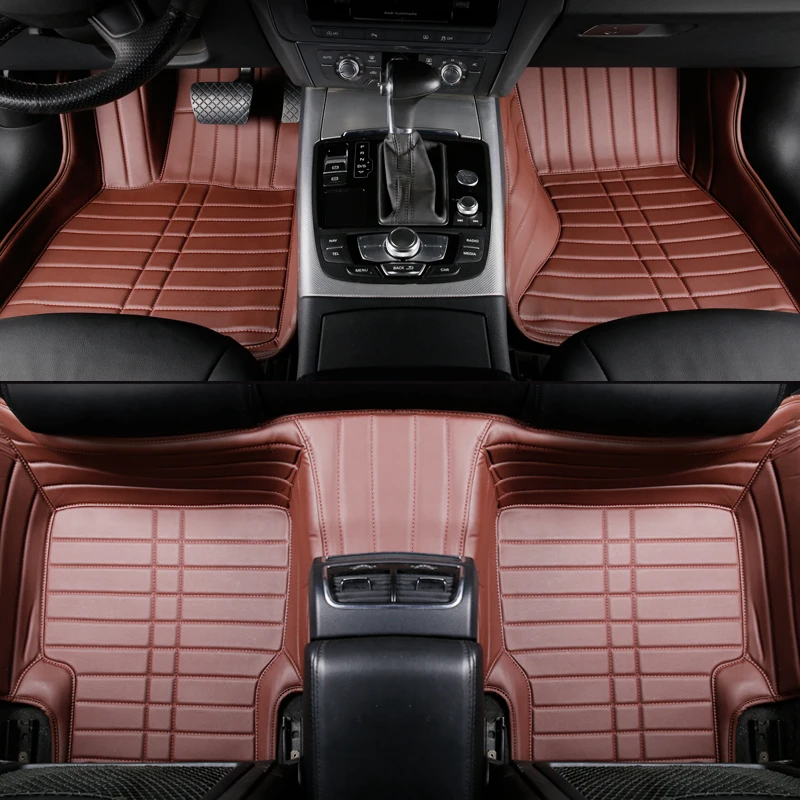 Custom car floor mats for Volkswagen vw polo CC passat b5 6 golf tiguan jetta touran touareg