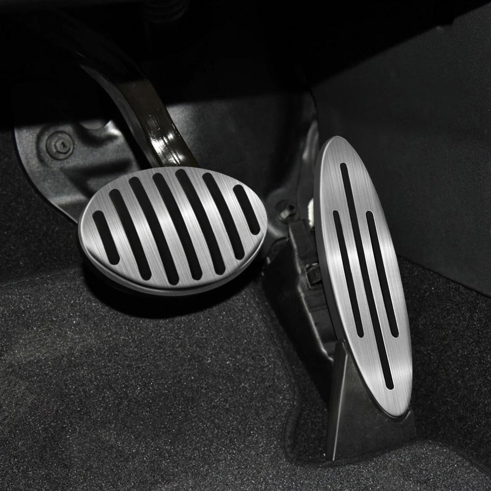 

ar styling NO DRILL Car Fuel Brake Foot Pedal AT / MT for BMW MINI Cooper One Hatch Hardtop Countryman JCW R56 R60 R61 F54