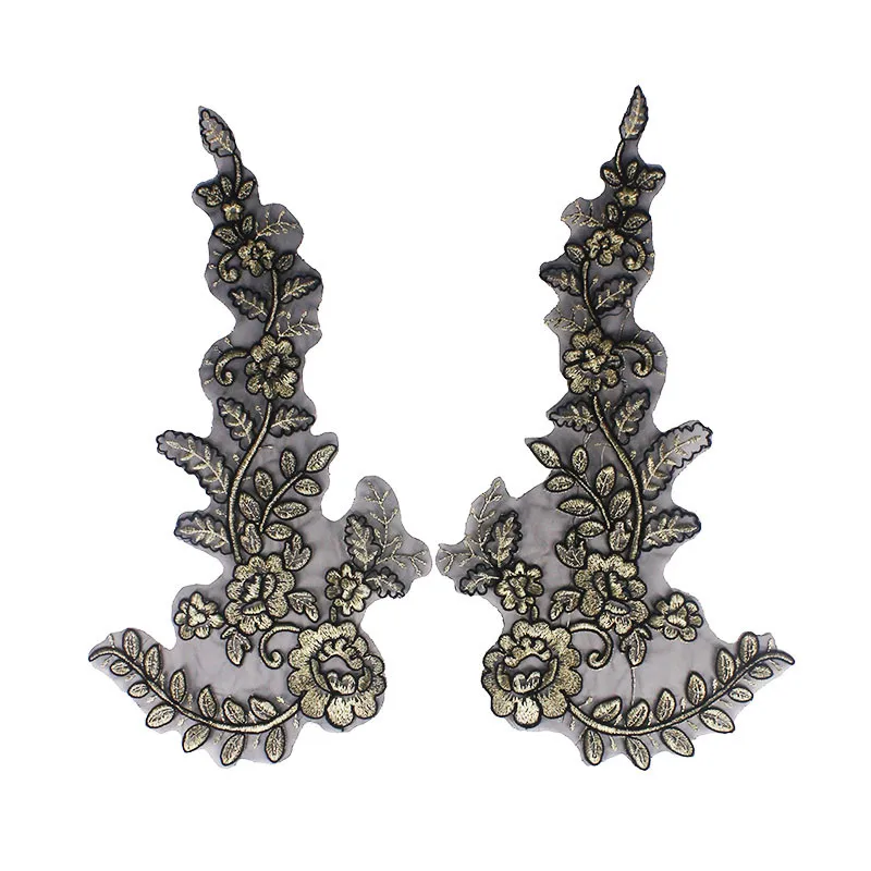 10pair-Mirror-Gold-Metallic-Flower-Embroidery-Applique-Lace-Fabric-Cord-Patches-Motif-Embossed-Sewing-Accessories-T2318 (1)