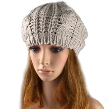 Hot Selling Promotions Women’s Cotton winter warm cap Autumn Casual Knitted Hats Girls Elastic Beanie cap Hats